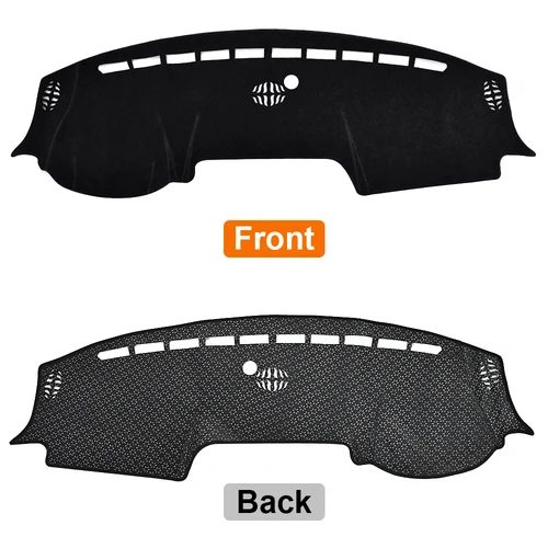 Imagen 2 del producto Para Dodge Ram 1500 2019 2020 2021 2022 2023 2024 Dashmat cubierta de tablero alfombrilla para salpicadero almohadilla parasol tablero cubierta alfombra