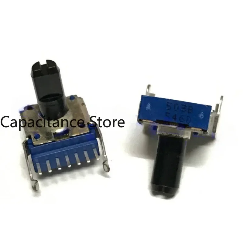 

5PCS Rotary Potentiometer RK14 Double B50K Electronic Organ Audio Amplifier Volume 7 Pin