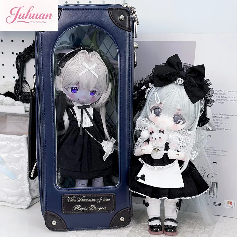 Original 4 Points Bjd Baby Doll Bag Col Lta Bags Lection Women Girls Rhombus Rectangular Cross Shoulder Bag Lolita Tote Backpack