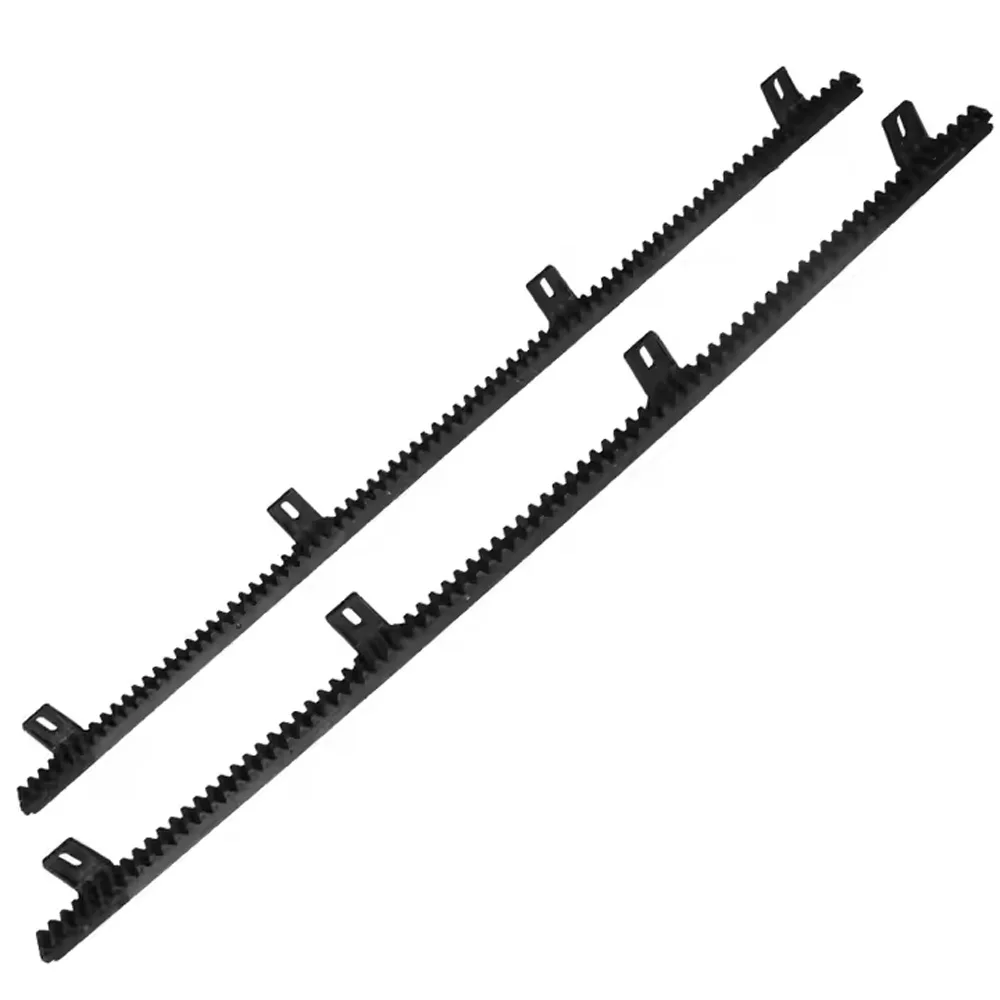 Commercial-Grade Nylon Rack Rail - 4M/13ft Complete Kit for AUTO Sliding Gate Systems