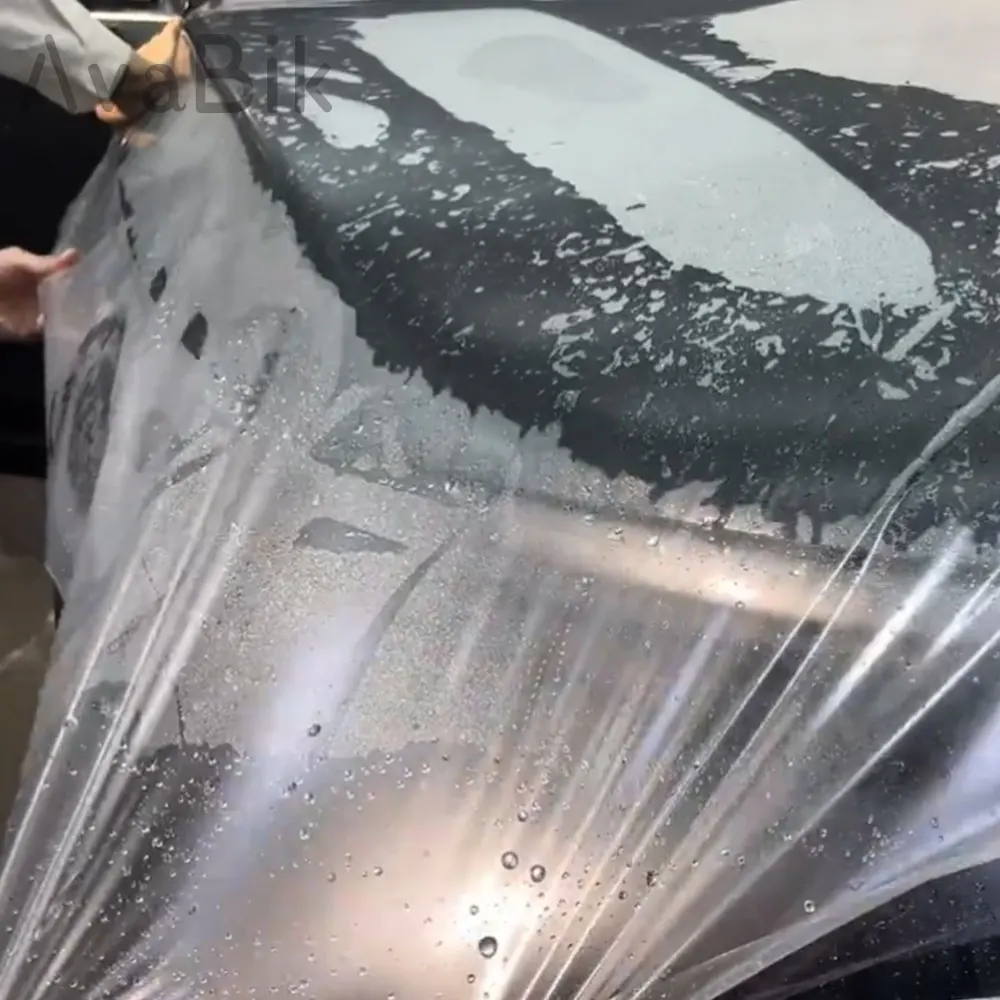 10/55cm x152cm PPF TPU Quality Stretchable Matte Transparent Car Vinyl Wrap Paint Protection Film Self-healing Car Trim Stickers