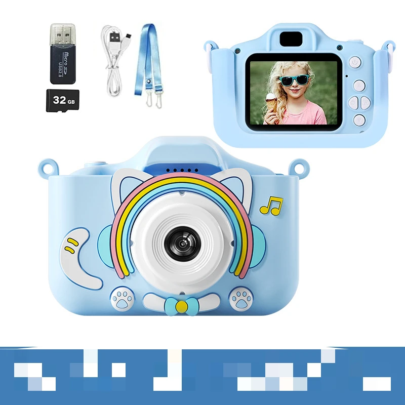 

Children's camera high definition mini puzzle game digital camera, toy 1pc NO BATTERY