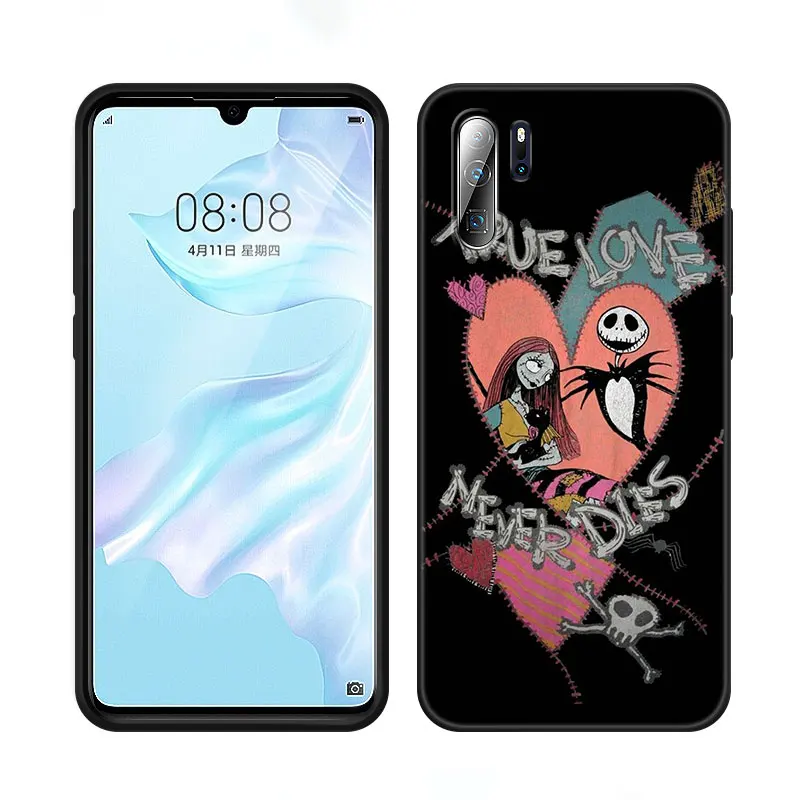 The Movie Zombie Bride Phone Case For Huawei P8 P9 P10 P20 P30 P40 Lite 2017 P50 P Smart Pro Z S 2018 2019 2020 2021 Black Cover