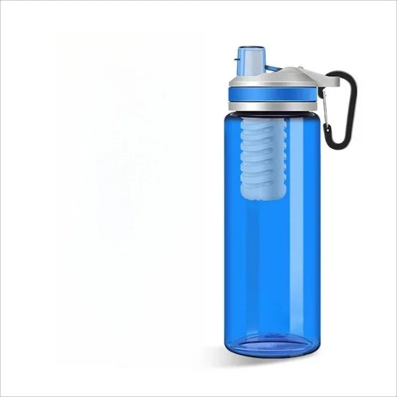 

Новая бутылка для фильтрованной воды объемом 770 мл с активным фильтром и ультрафильтрационной мембраной из полых волокон для кемпинга и походов на природе.