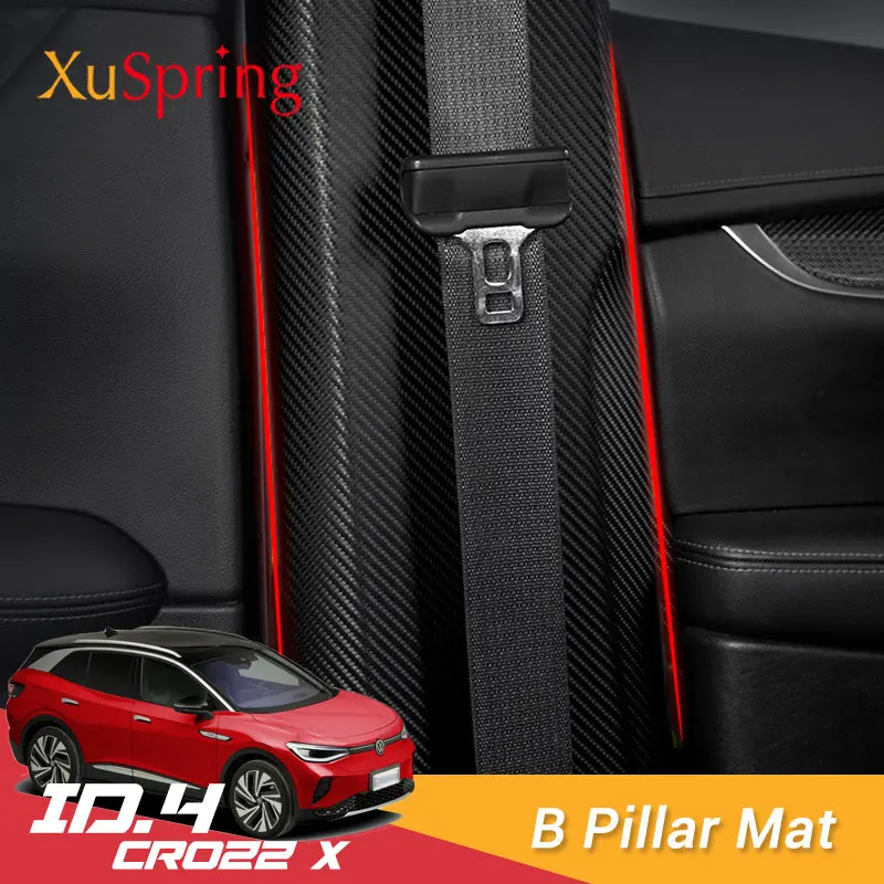 

Car Interior B Pillar Anti-kick for VW ID.4 ID4 Crozz X Pro GTX 2021 2022 2023 Glove Protective Mat Cushion Pad Case Cover