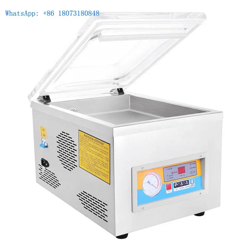 Alimentaire Riz Viande Poisson DZ-260 DZ400 Usine Prix De Gros Commercial Semi Auto Mini Bureau Scellant Machine D'emballage Sous Vide