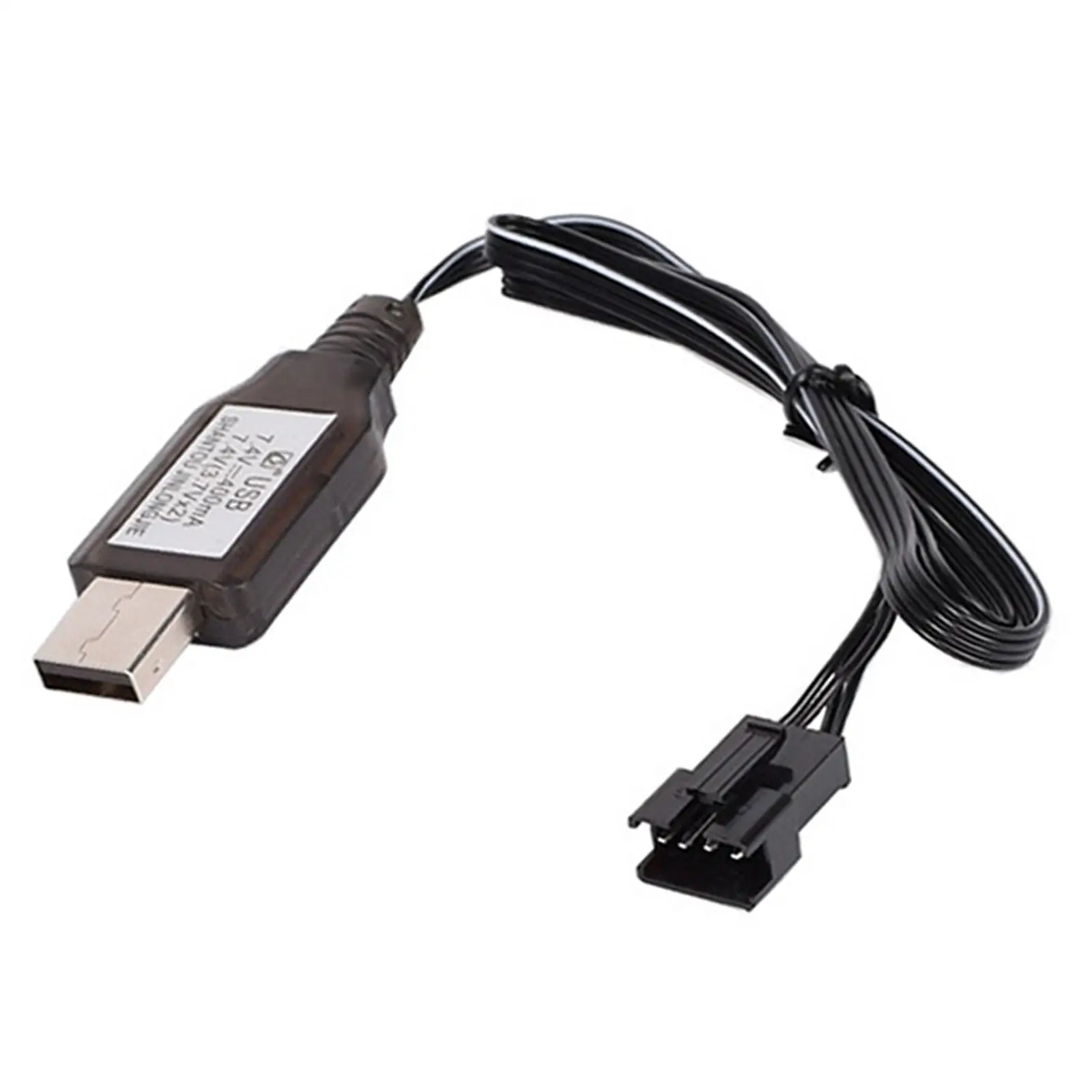 7.4V USB Charging Cable Overcharge 4- Po Battery with Indicator Light