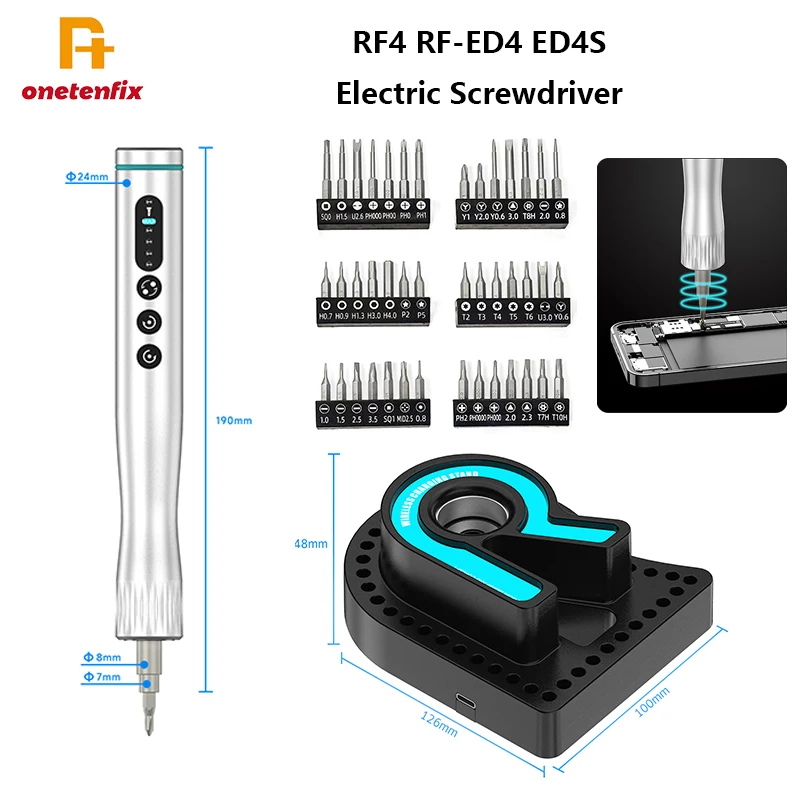 ED4: La Mejor Elección para Reparaciones Precisas con Taladro Eléctrico de Cuatro Niveles de Par