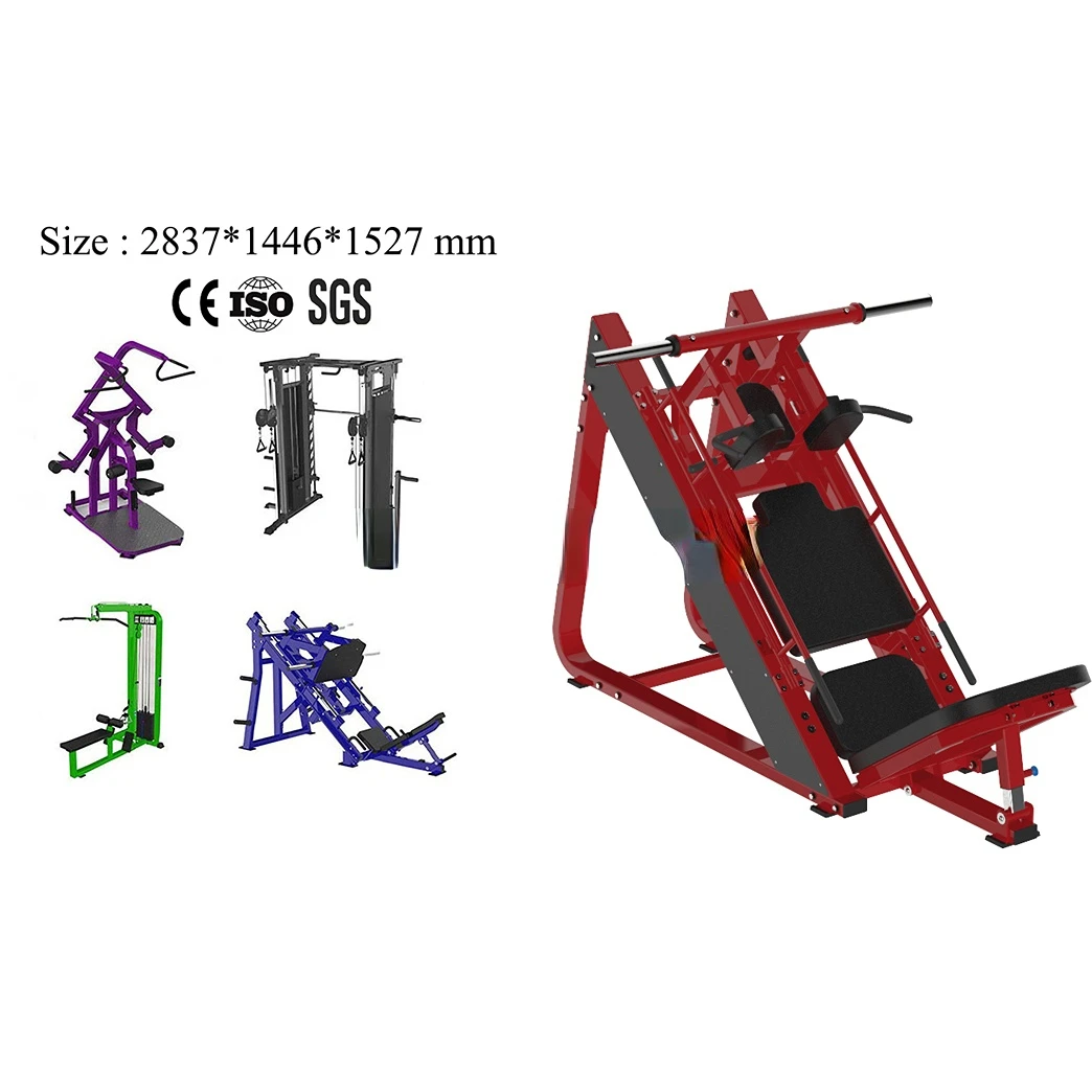 Fitness Equipment Plate Loaded Machine super squat machine press 45 Degree Leg Press Hack Squat