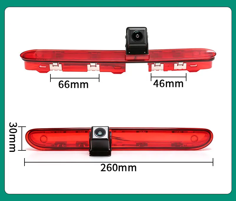 AHD Auto-Bremslichtkamera für Peugeot Expert Traveller, Citroen Dispatch (UK), Jumpy, SpaceTourer, Toyota Proace, Opel Vivaro C – Detail 7