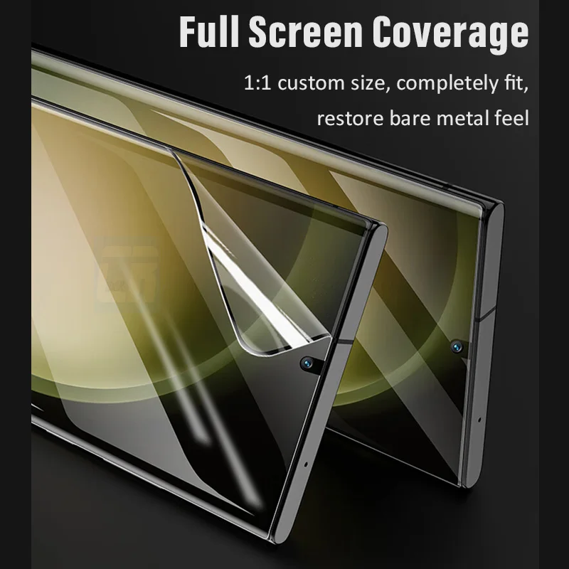 1-3 Stuks Matte Keramische Zachte Film Voor Samsung Galaxy S23 S24 S22 S21 S20 S10 S9 S8 Note 20 Ultra 9 10 Plus Gebogen Schermbeschermers