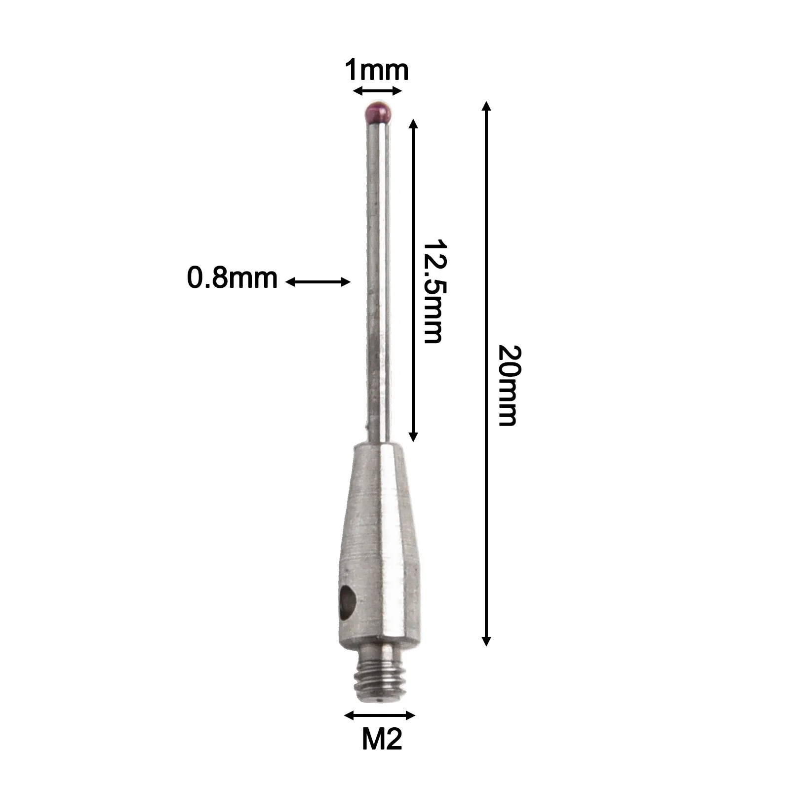 Advanced 3D Measurement Tool Ball Gauge Head CMM Probe Industry Standard Stylus Non-Magnetic And Non-Conductive