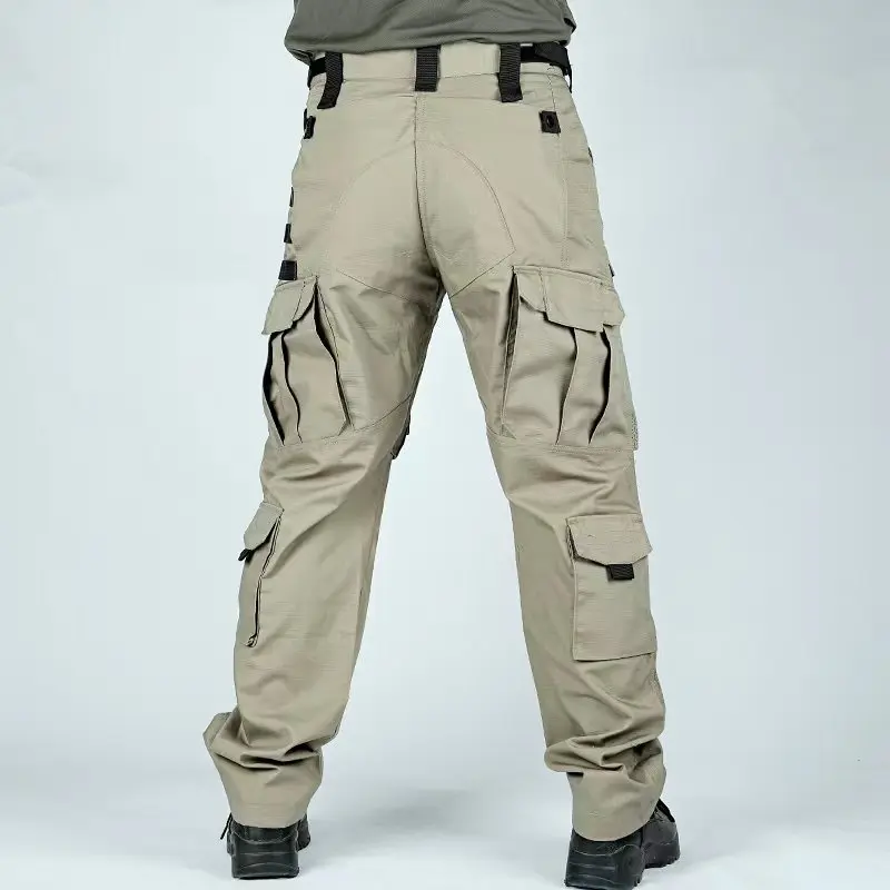 Multi Bag Anti Stab Anti Chop Tactical Combat Pants Police FBI Duty Flexible Outdoor Anti Cut Wear-Resistant Hunting Clothing