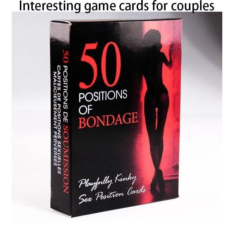 Gender Position Interesting Card Games for Couple 50 Different Position Experiences and Lovers Adult Card Game Makes Date Nights