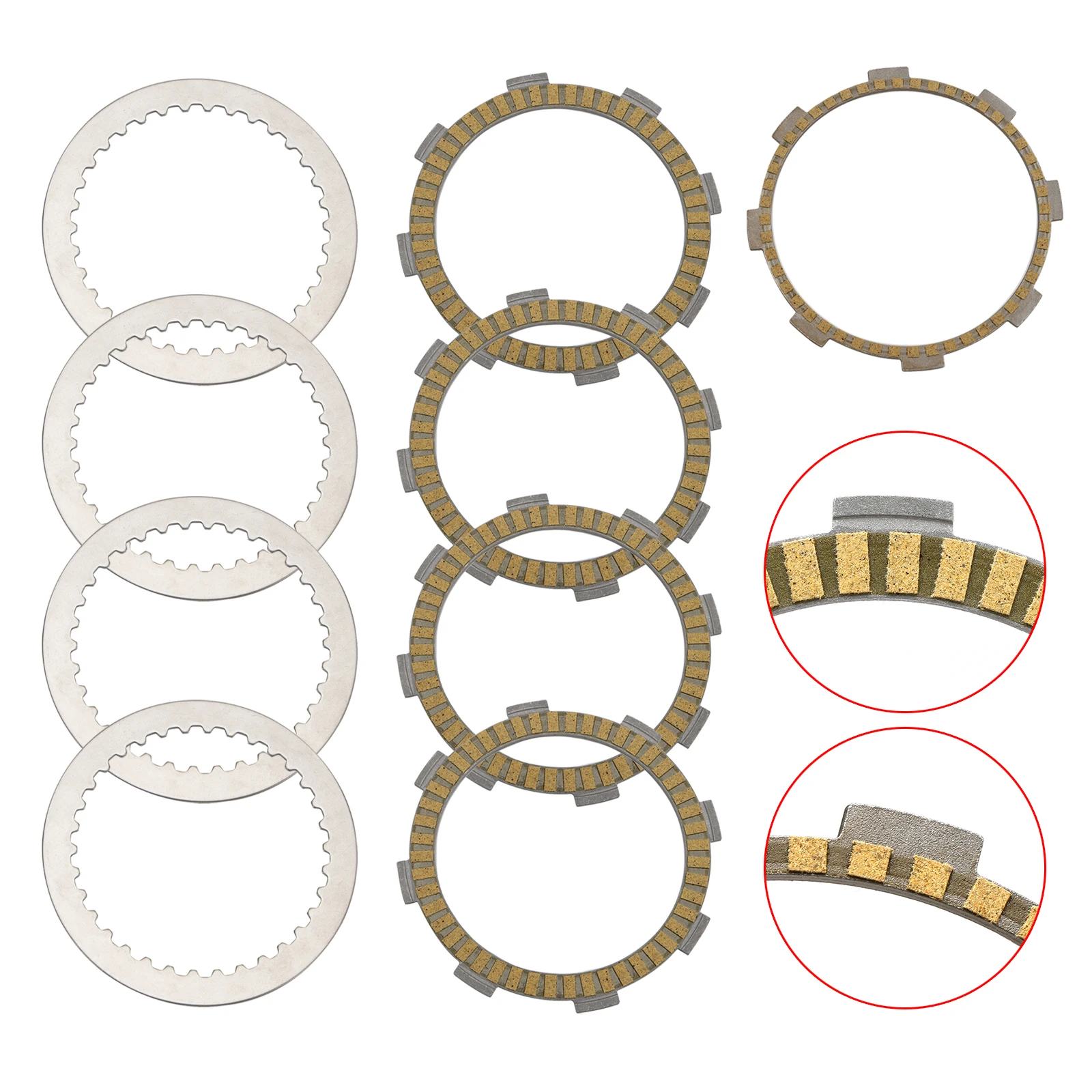 Artudatech Clutch Friction Plate Kit Set fit for 90132011000 / 90132211000 RC125 2014-2022