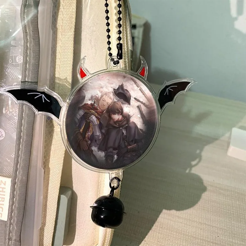 

Dark Souls badge bar chirp brooch anime cartoon personality creative fashion keychain pendant for friends holiday gift kawaii