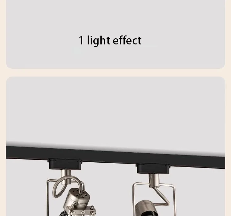Led Track Light Industrial Style Rail Spot Light Aluminum Brushed Nickel Color Ceiling Lamp Whole Full Set 3 4 Lights Wall Wash