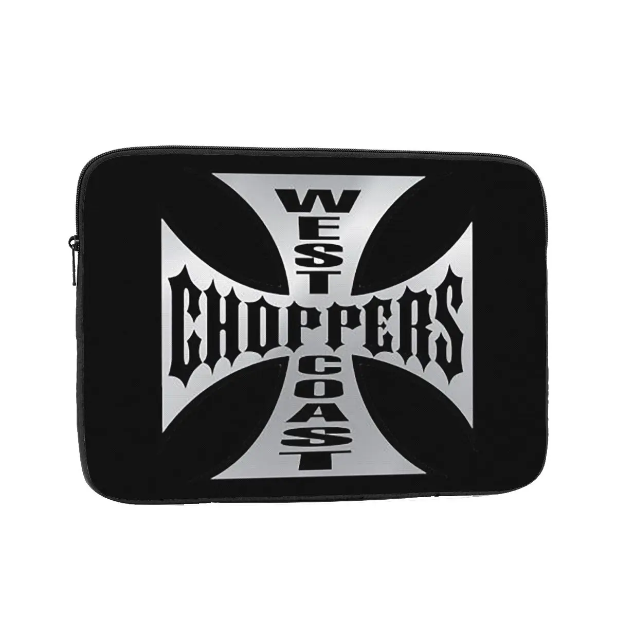 

Personalized West Coast Iron Cross Choppers Laptop Sleeve Cover Bag Notebook Bag Sleeve Tablet Shockproof Case Bag