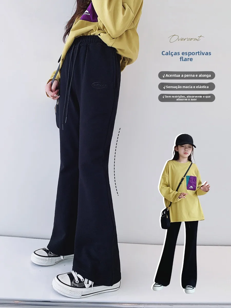 pantalon-evase-decontracte-pour-filles-nouveau-style-printemps-simple-retro-tendance-etudiante-en-coton-taille-haute-long-pour-adolescentes