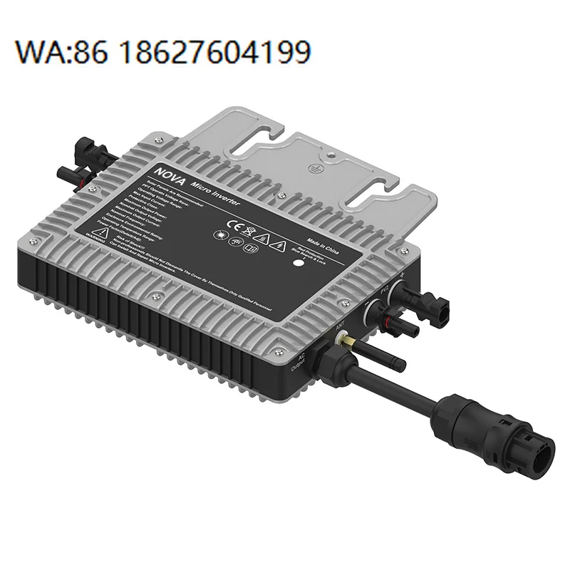 Small MPPT Grid Tie Micro Inverter 300W 350W 400W For DIY Balcony Home Mini Solar Power Generation System