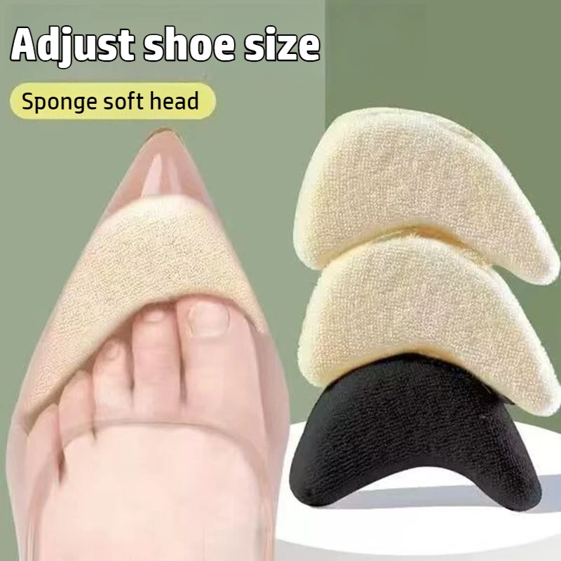 

Soft Toe Plug Women High Heel Pain Relief Insert Shoe Palm Cushion Toe Front Filler Sponge Forefoot Pad Adjustable Insoles