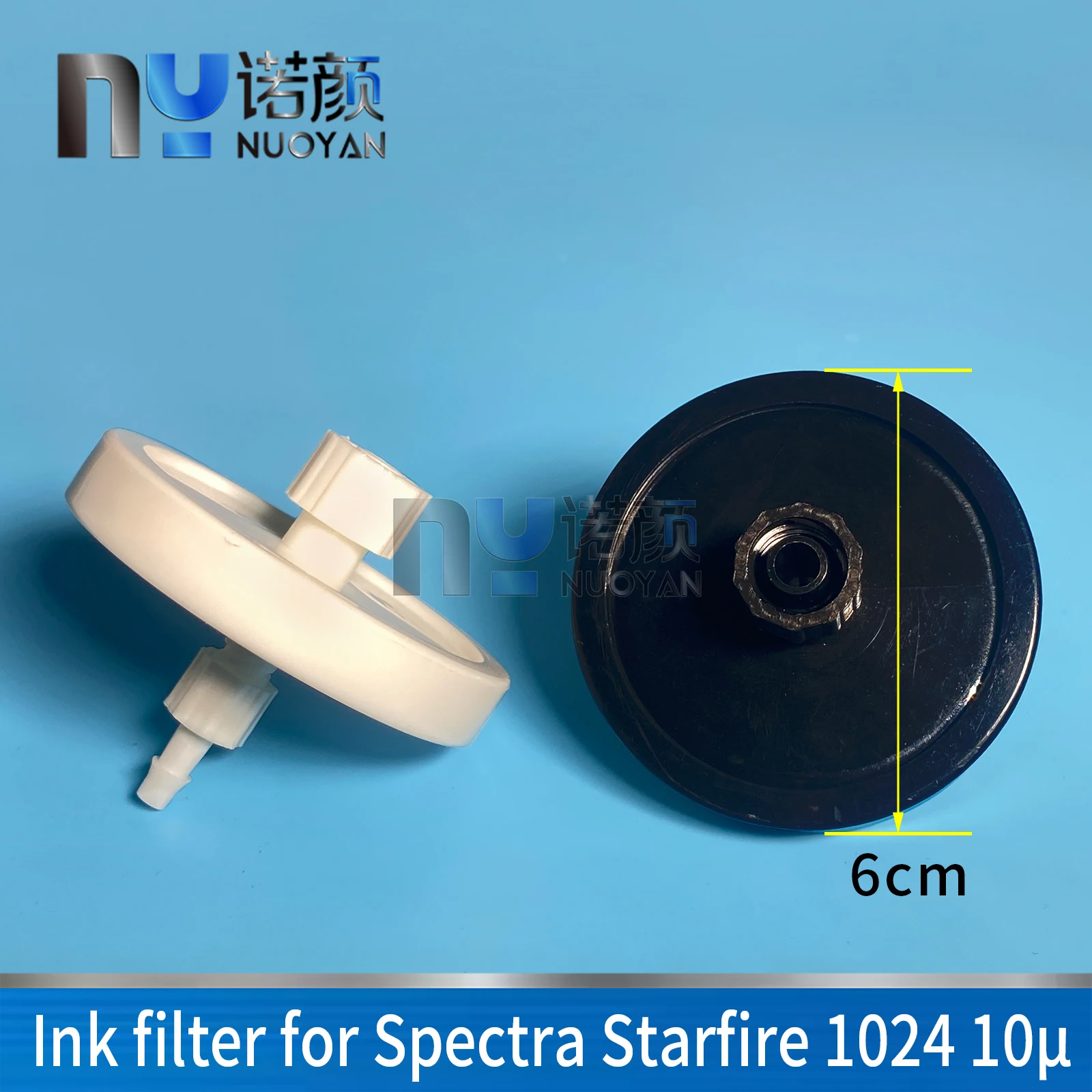 

2PCS Solvent UV Disc Ink Filter Starfire 1024 Printhead Ink Filter for Wit-color 5000 Gongzheng Flora Inkjet Printer 60mm Filter