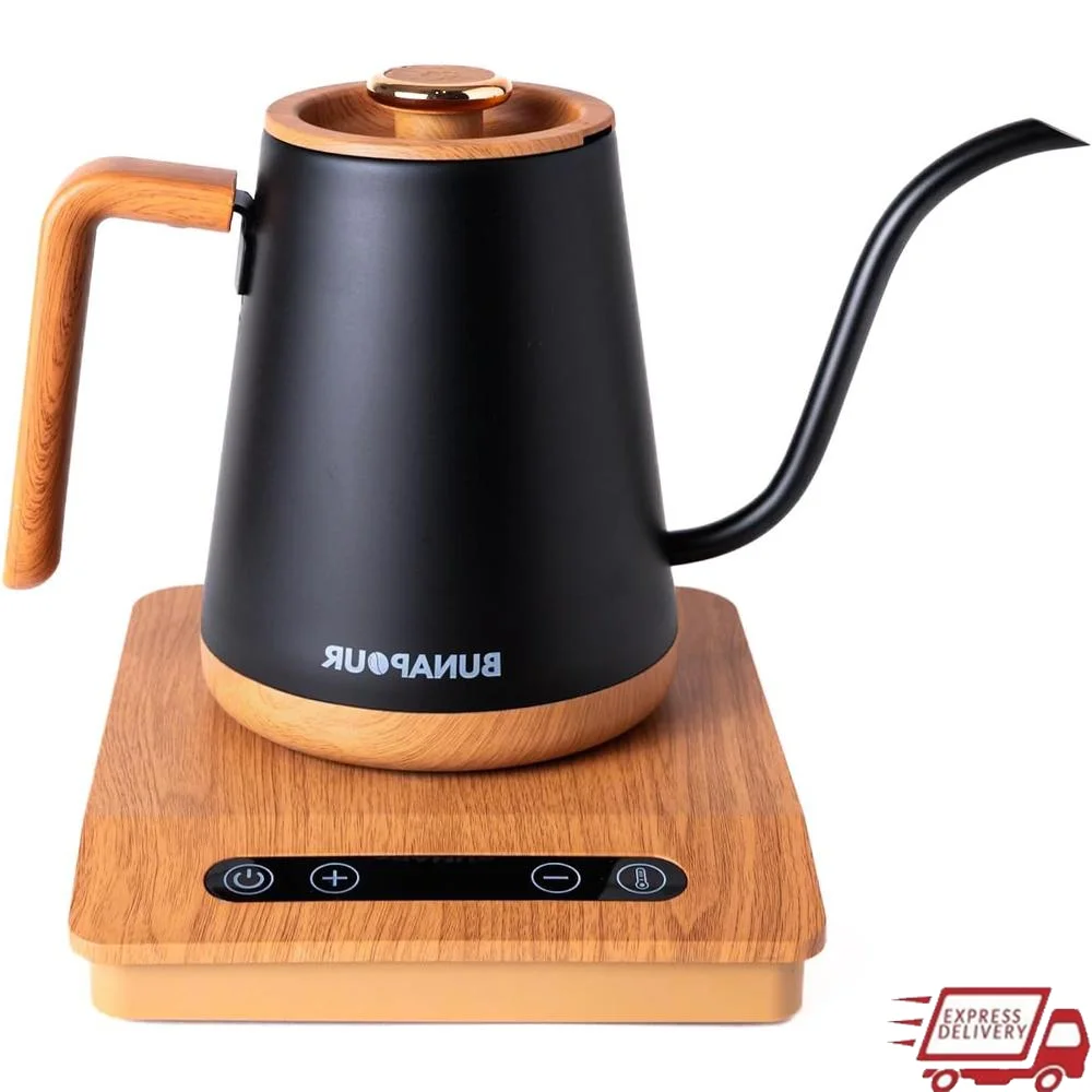 

±1℉ Accuracy Electric Gooseneck Kettle with Keep Warm Function Boil Dry Protection Precise Pouring Durable Stainless Steel STRIX