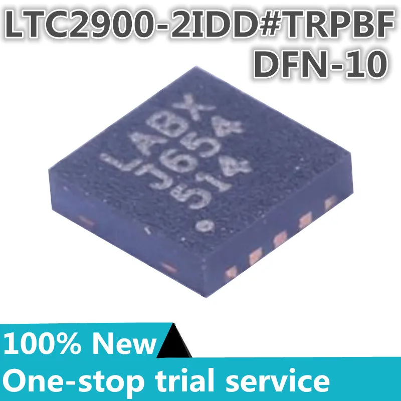 

2-100pcs %New original LTC2900-2IDD#TRPBF LTC2900-2IDD#PBF Silk Screen LABX DFN-10 Monitoring and reset chip