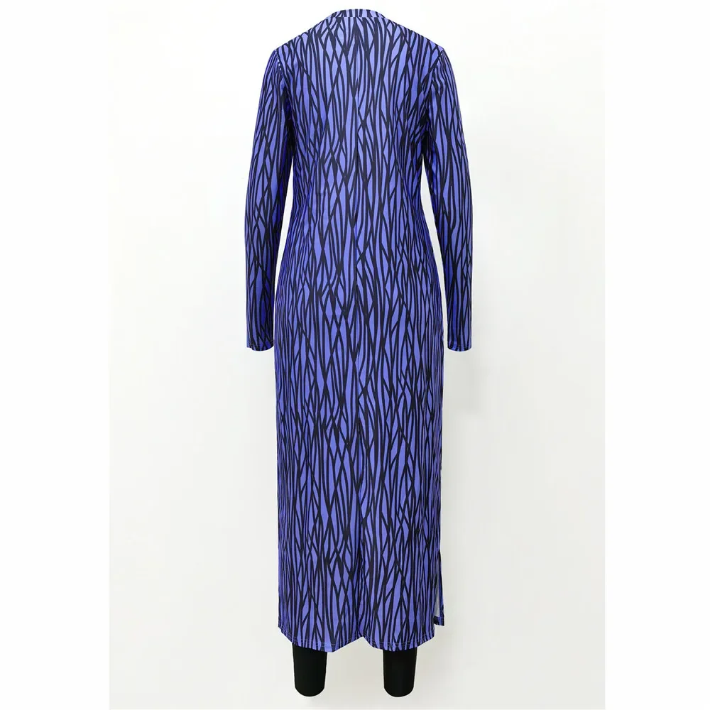 2025 novas mulheres muçulmanas longo vestido de natação burkini usar listras maiô hijab banho islâmico capa completa beachwear 3pc