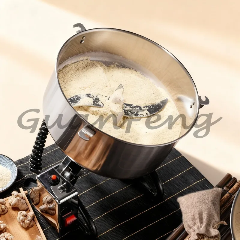 Multifunctional Stainless Steel Powder Grinder 4500G 4500W High‑Speed Crusher for Grains Spices Medicinal Materials Coffee