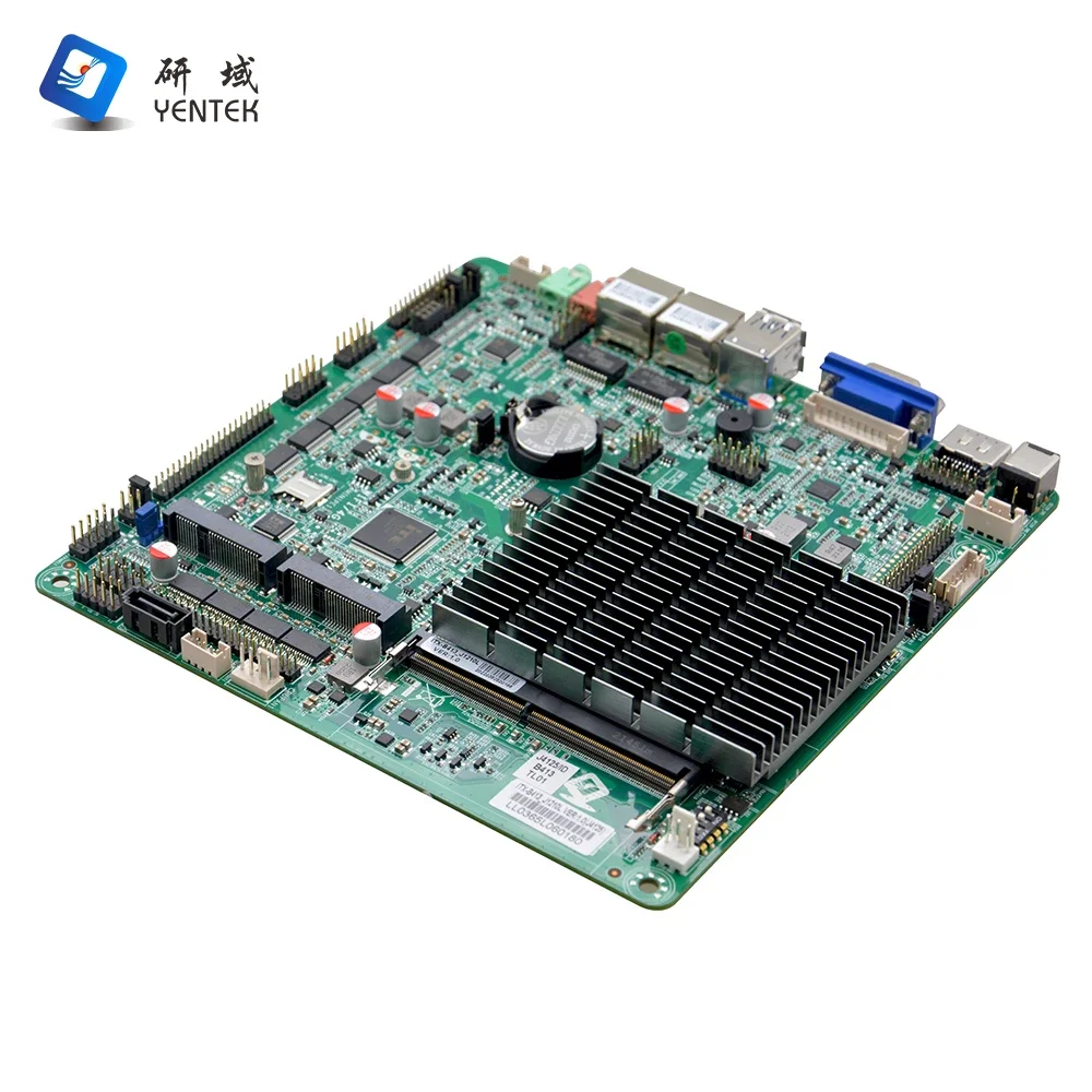 프로세서 셀러론 J4125 쿼드 코어 DDR4 VGA HD LVDS 2 LAN 10 RS232 COM 내장형 미니 ITX 마더보드 썸네일 4