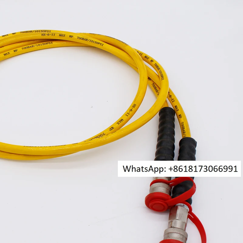 Wanding Hydraulic Machinery Resin Ultra High Pressure Oil Pipe Hydraulic Oil Pipe Steel Wire Woven Rubber Pipe 1PC