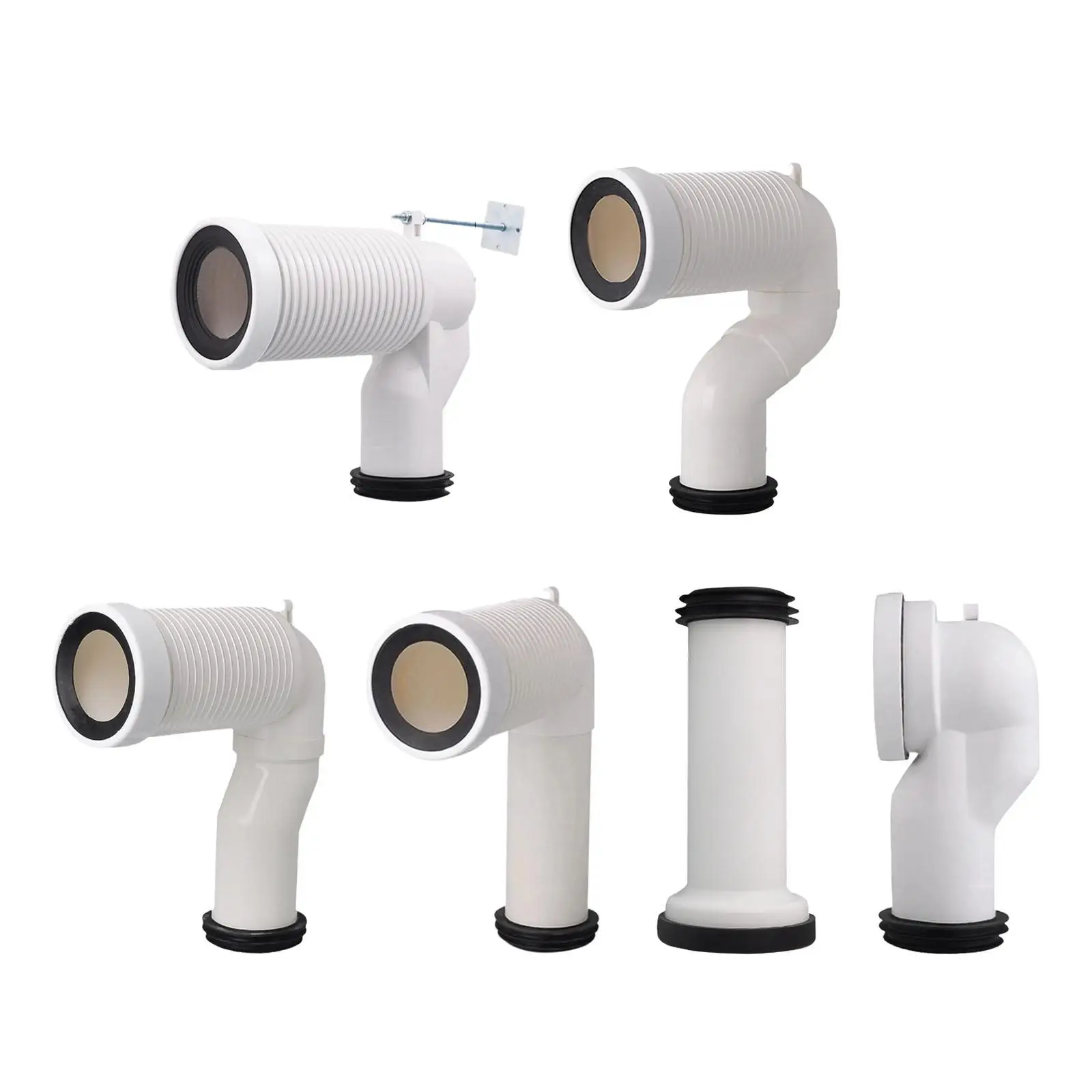 Offset Toilet Flange Change Place Offset Closet Flange for Urinals Lavatory Sink Bathroom Sink Closestool Drain Pipe Bathroom