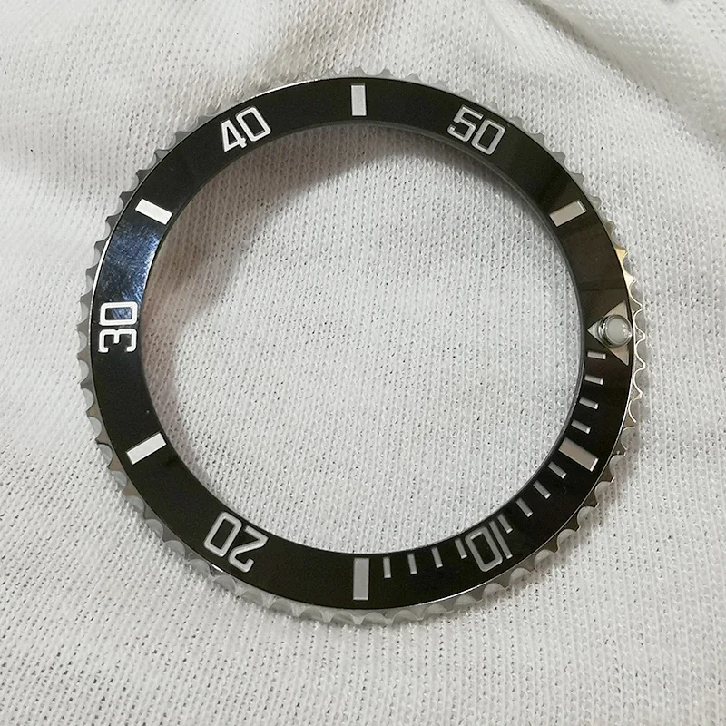 Ceramic Black Color Watch Bezels With Insert For Submariner 116610LN, Watch Parts, On Top Quality
