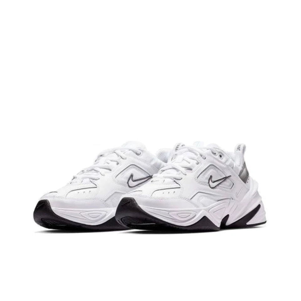 Original Nike M2K Tekno White/Light Color Unisex For Men Women Running Dad Low-top Casual Shoes Sneakers BQ3378-100