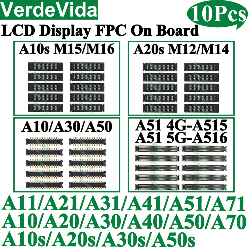 10Pcs Lcd Display F… - image