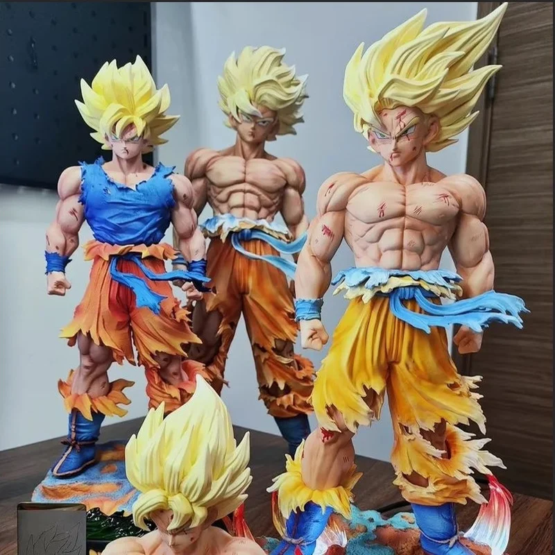

Dragon Ball Z Son Goku Super Saiyan 2.0 Upgrade Anime Figure - Premium Collectible Statue Gift, Highly Detailed Model