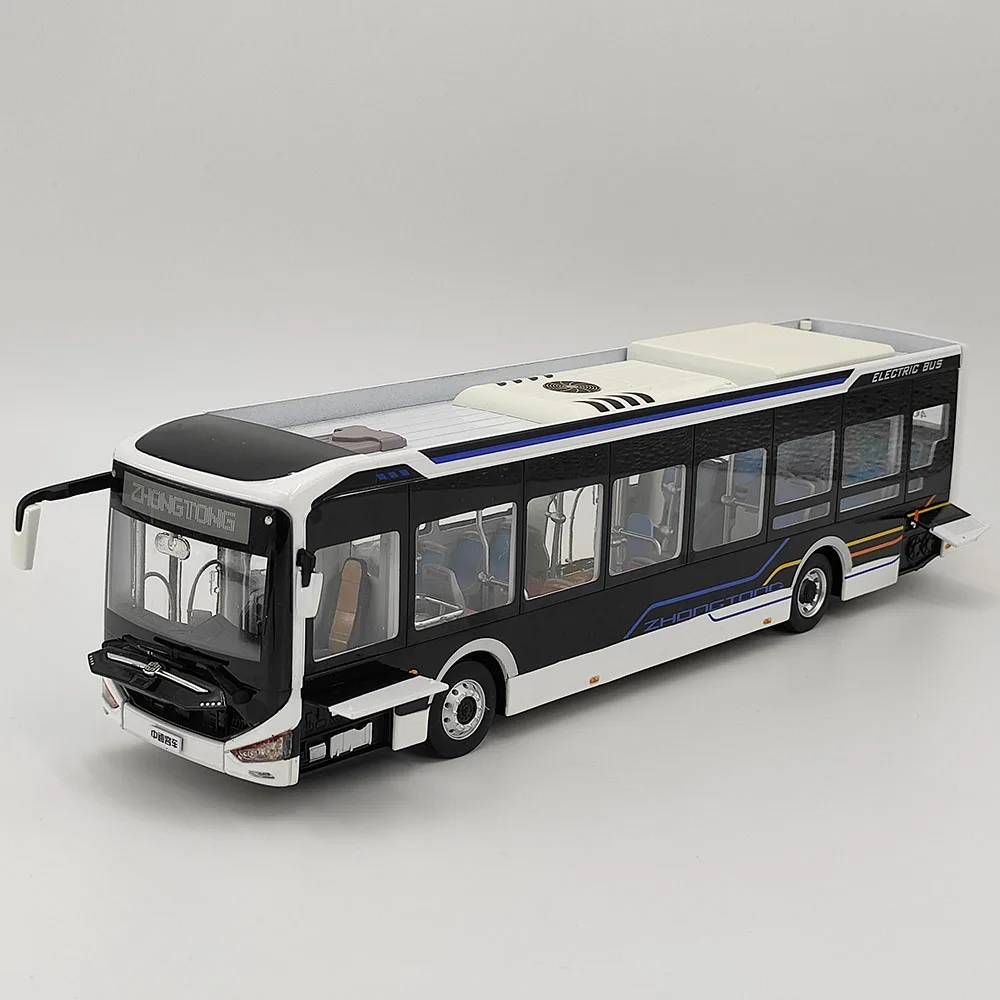 

Diecast 1:42 Scale LCK6126 EVGRA1 Zhongtong Bus Pure Electric 12-meter City Bus Bus Car Model Collectible Toy Gift Souvenir