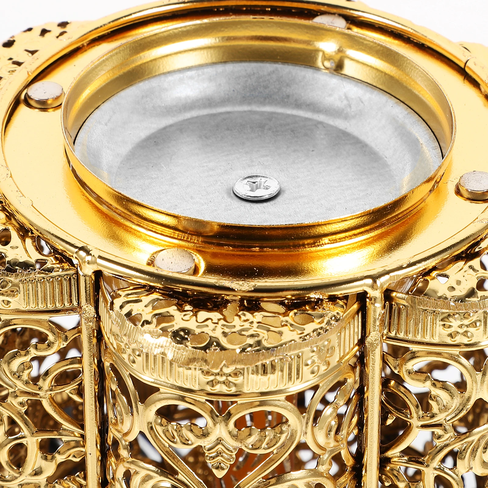 

Decorative Electric Bakhoor Burner Metal Incense Holder Portable Aroma Stove Eu Plug Gift Choice Electric Bakhoor Burner