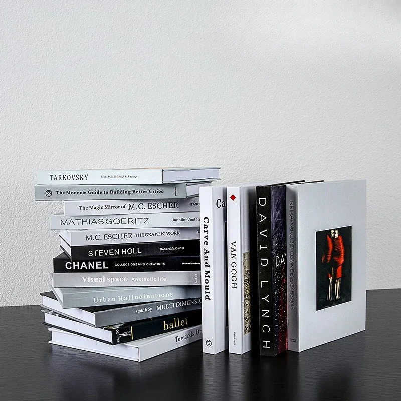 

Modern Simple Hard Shell Props Book Sales Office Model Room Study Display Fake Book Simulation Book Decoration