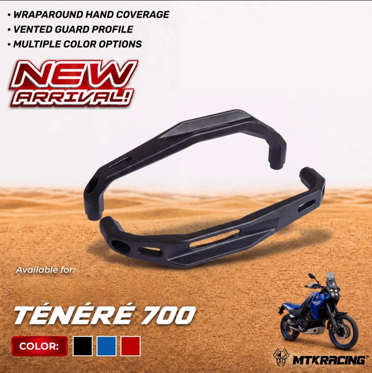 ヤマハ・テネレ700-xtz700-xt700z-2019-2023年モデル用、オートバイ後部アームレスト、タンデム用ハンドル。モトクロス仕様、汎用アクセサリー。