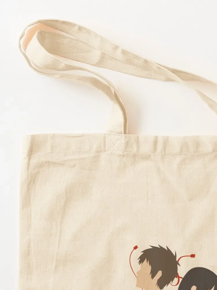 Design drawing illustration your name kimi no na wa taki mitsuha anime stickers Tote Bag female bag cute pouch bag