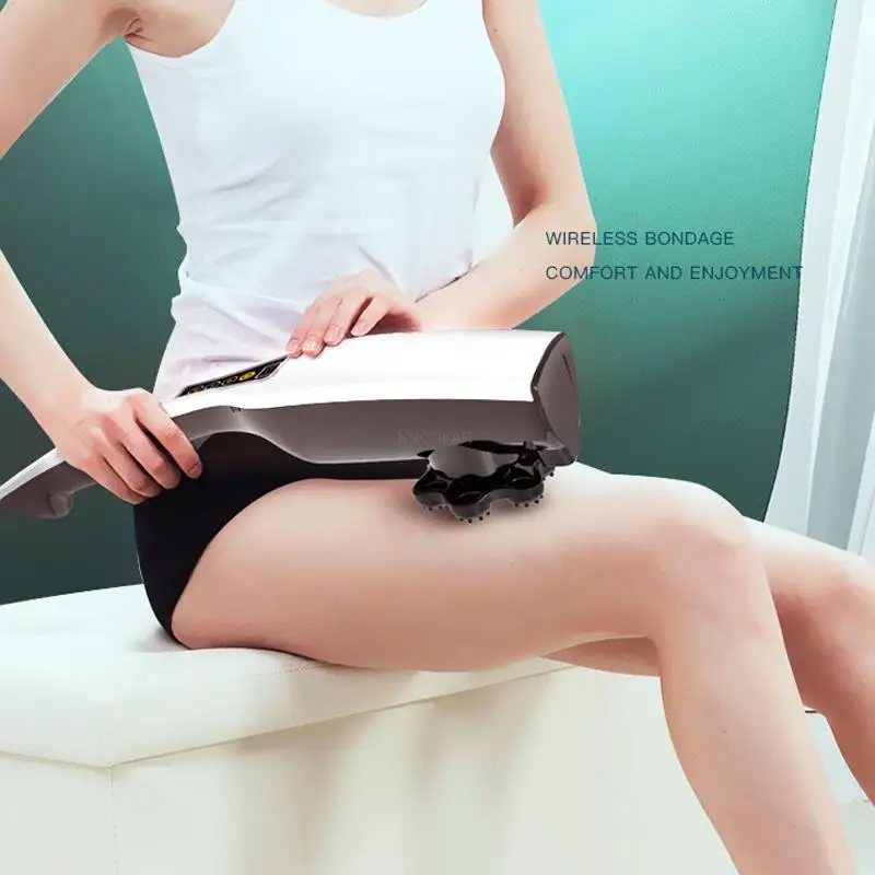 

Массажер с беспроводной зарядкой, молоток для спины, поясничного позвонка, многофункциональный вибрационный массаж всего тела, облегающий ручной массаж