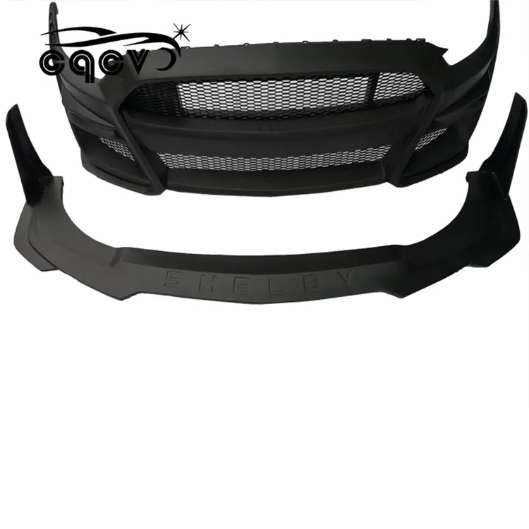 

G.T.500 Look Auto Tuning Car Body For Ford Mustang 2015-2019 With Front Bumper Front Lip Diffuser