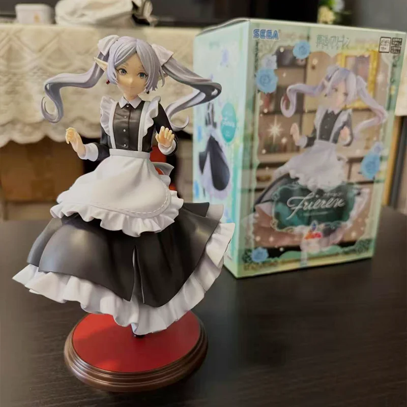 

Подлинная SEGA Luminasta Frieren:Beyond Journey's End Maid Outfit Аниме Фигурка Коллекция игрушек Модель Орнамент Подарки