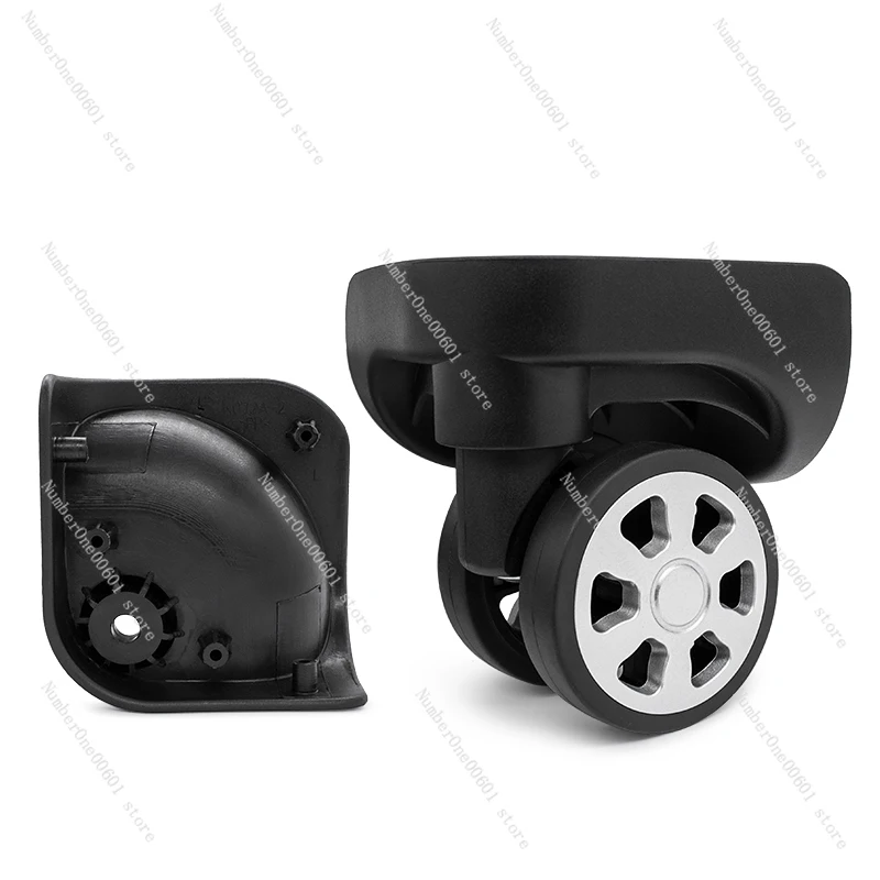 Trolley Suitcase Wheel Accessories for K072A Universal Wheel Password Box Wheel Replacement Travel Boarding Chassis Pulley