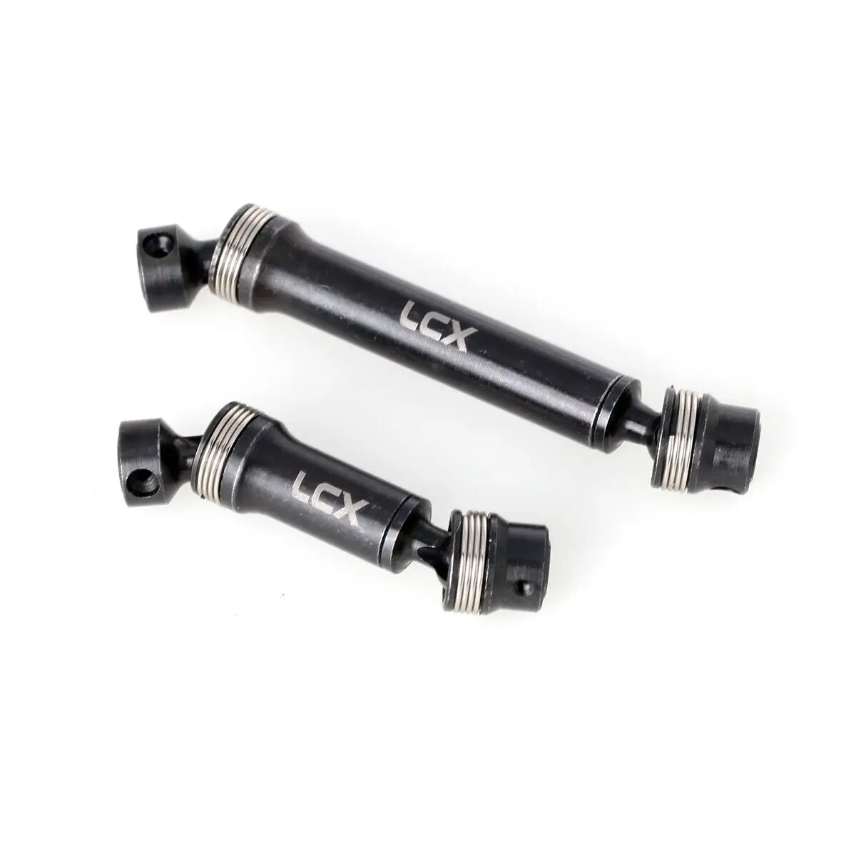 

LCX Racing 1/18 RC Crawler Hard Steel Center Drive Shafts for Traxxas TRX4M K10 Upgrades Parts Accessories