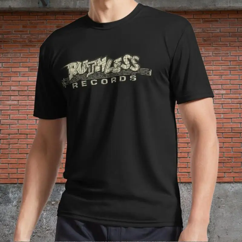 تي شيرت Ruthless Records 1987 Active T-shirt Logo تي شيرت رجالي مضحك مقاس S إلى 5XL #1