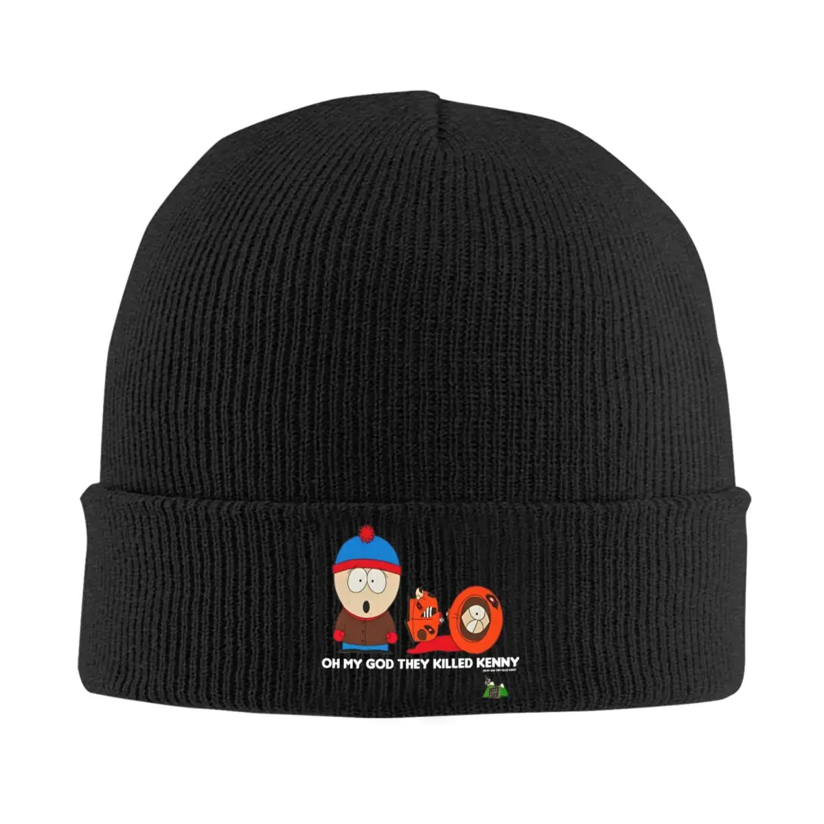 Oh mijn God ze vermoorden Kenny gebreide muts Souths Cartoon parken Beanie hoeden Gym warme mannen vrouwen motorkap hoeden lente aangepaste casual caps