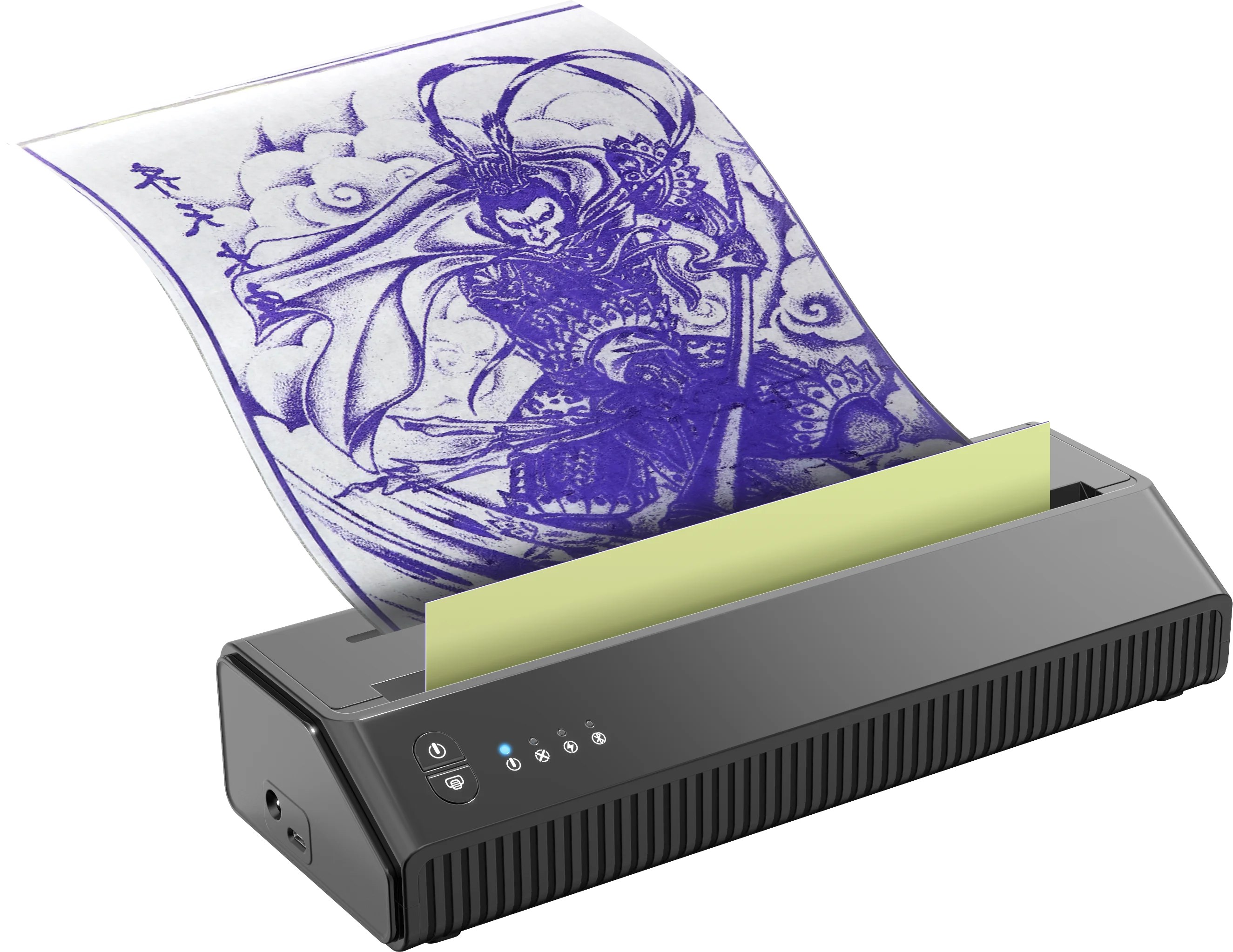 MHT-P8008 Wholesale A4 size Bluetooth USB portable thermal tattoo stencil printer machine